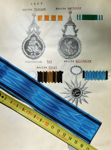 Laos merite militaire - ,