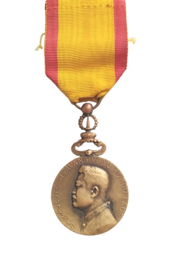 Médaille roi laos - du,
