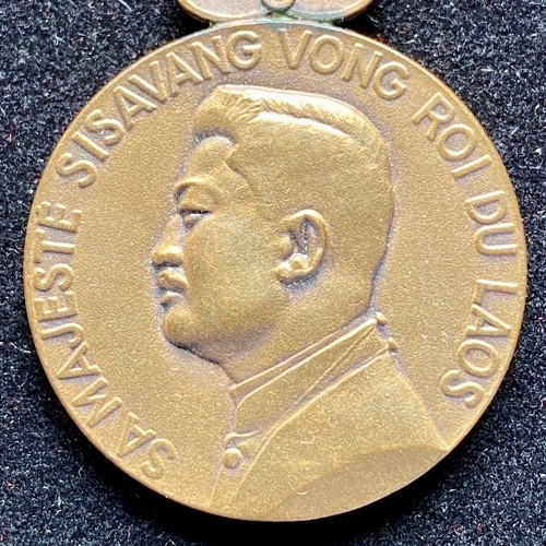 Médaille régne laos - du,